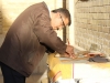 Iran - Chiraz - MosquÃ©e Nassir-ol-Molk (mosquÃ©e aux roses) - Artisan verrier