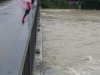Isar en crue HQ20 Ã  750 m3/s