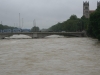 Isar en crue HQ20 Ã  750 m3/s