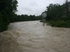 Isar en crue HQ20 Ã  750 m3/s