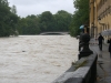 Isar en crue HQ20 Ã  750 m3/s