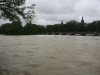 Isar en crue HQ20 Ã  750 m3/s