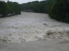 Isar en crue HQ20 Ã  750 m3/s