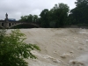 Isar en crue HQ20 Ã  750 m3/s