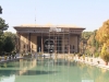 Iran - Ispahan - Palais des quarante colonnes (XVIIe) - En fait 20 colonnes et 20 reflets