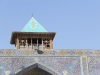 Iran - Ispahan - MosquÃ©e de l'Imam - Les minarets Ã©tant trÃ¨s hauts, on a prÃ©fÃ©rÃ© cette petite tour sur l'un des eivan pour l'appel Ã  la priÃ¨re