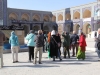 Iran - Ispahan - MosquÃ©e du vendredi - Groupe de touristes francophones