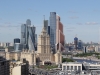 Russie - Moscou - Quartier d'affaires, vu de l'appartement