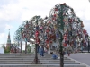 Russie - Moscou - Une idée innovante pour gérer les cadenas d'amour