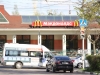 Russie - Serguiev Possad - Macdonald's et panneau STOP