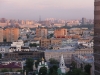Russie - Moscou - La vue depuis notre immeuble; au fond, l'emblématique tour Choukhov