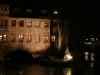 Nürnberg - Rivière au centre-ville, de nuit