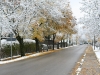 Wolfratshausen en automne sous la neige
