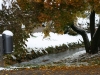 Wolfratshausen en automne sous la neige
