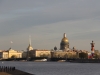 Russie - Saint-Pétersbourg - Amirauté et cathédrale Saint-Isaac