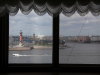 Russie - Saint-Pétersbourg - Ermitage - Vue sur la Neva