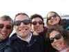 Russie - Saint-Pétersbourg - Selfie lunettes de soleil devant la Neva